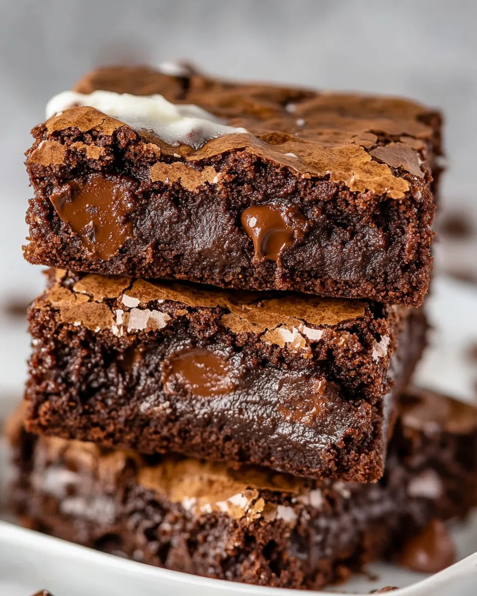 Homemade Brownies From Scratch photo