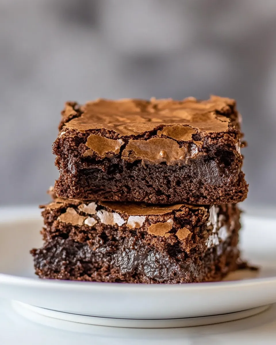 Classic Brownies From Scratch image