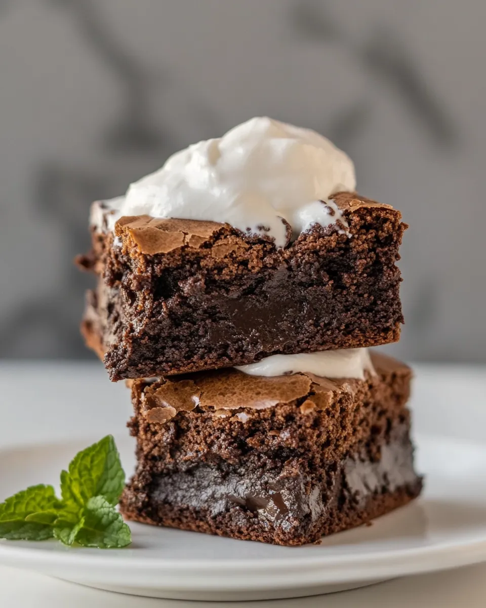 Delicious Brownies From Scratch shot