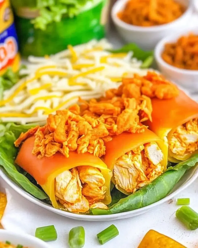 Easy Buffalo Chicken Roll-Ups photo
