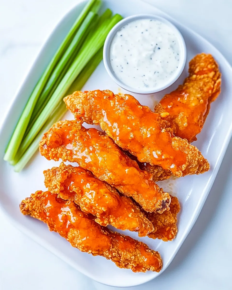 Homemade Buffalo Chicken Tenders Recipe photo