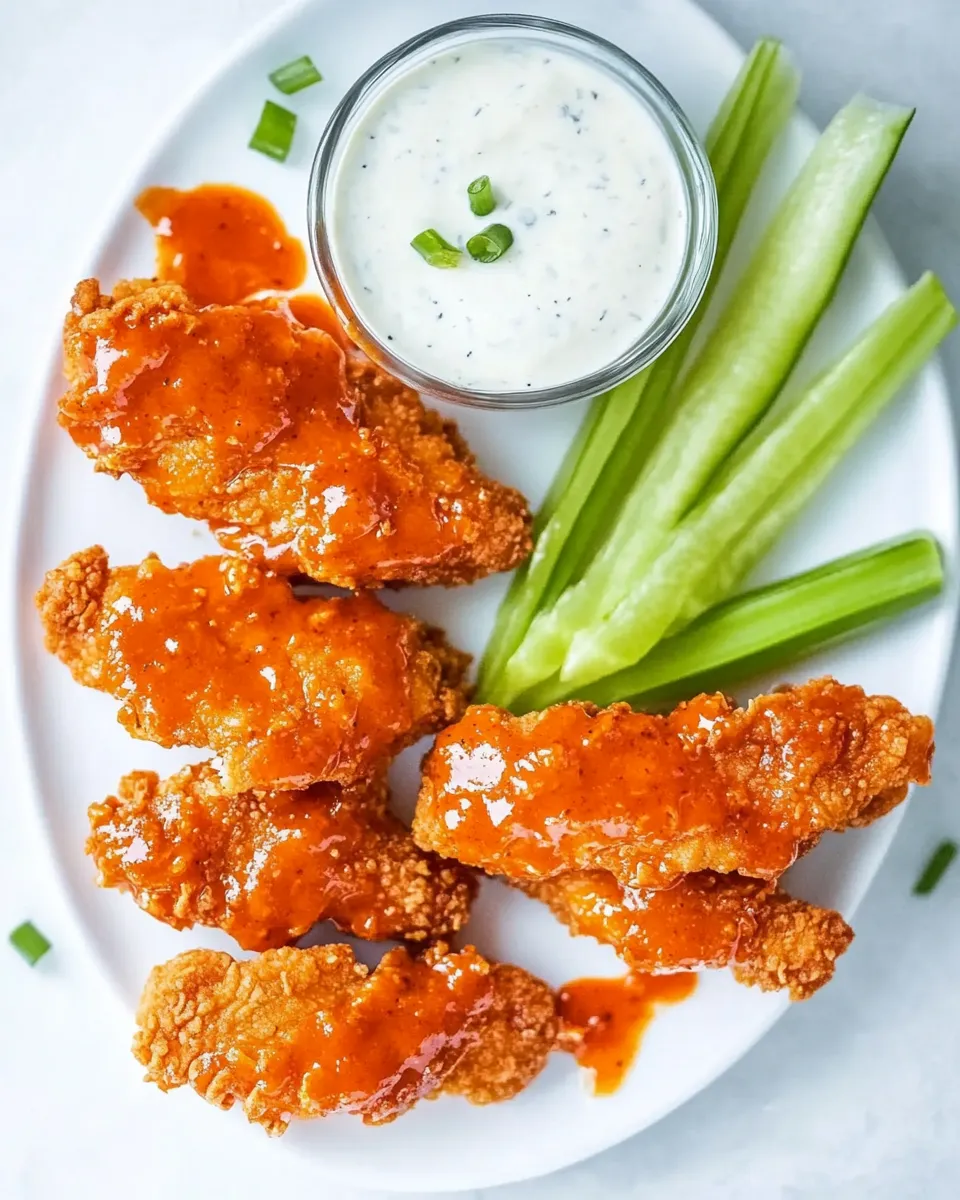 Classic Buffalo Chicken Tenders Recipe image