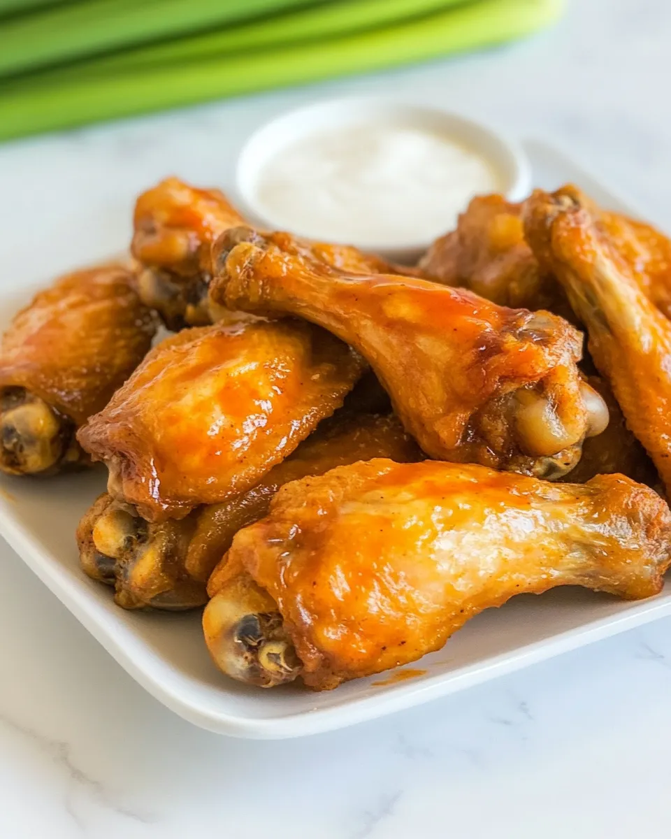 Classic Buffalo Chicken Wings Recipe image