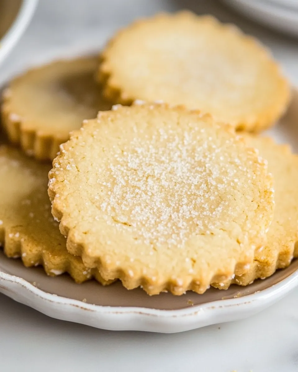 Easy Butter Cookies Recipe shot