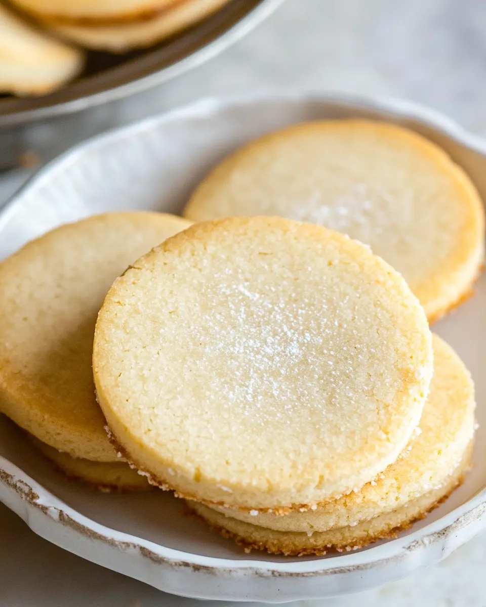 Delicious Butter Cookies Recipe dish photo