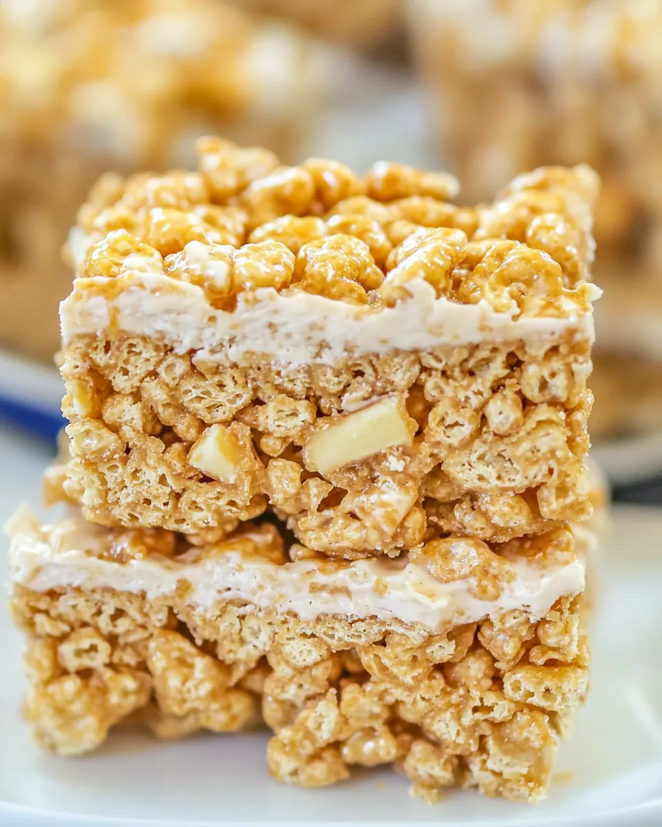 Classic Butterfinger Krispie Treats image