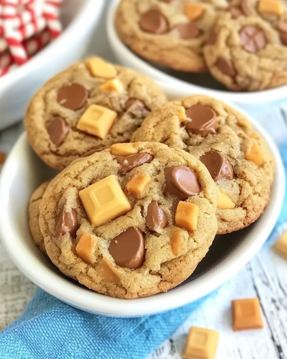 Delicious Butterscotch Reeses Pudding Cookies image