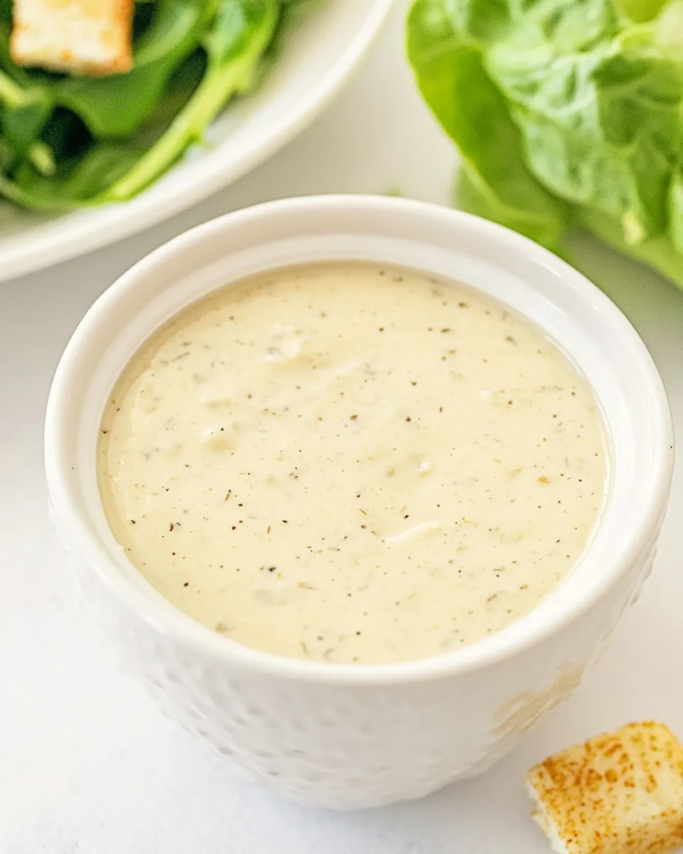 Classic Caesar Salad Dressing image
