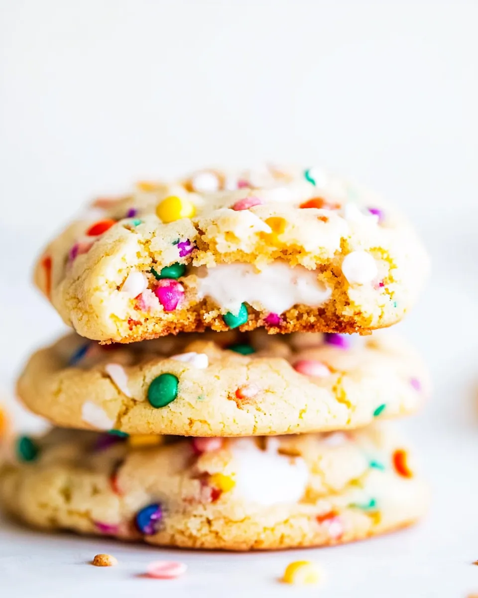 Easy Cake Batter Cookies recipe photo