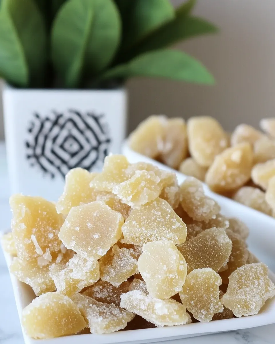 Classic Candied Ginger dish photo