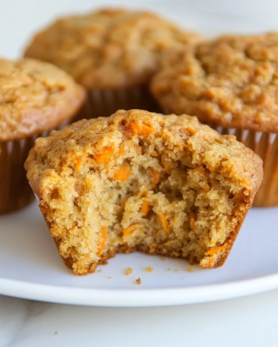 Delicious Carrot and Honey Muffins image