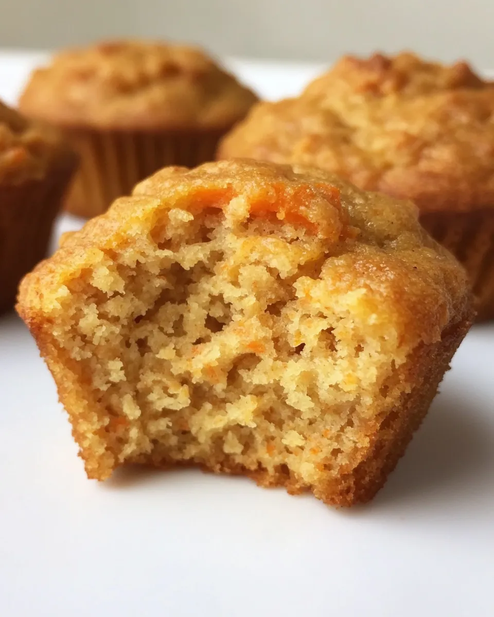 Easy Carrot and Honey Muffins recipe photo