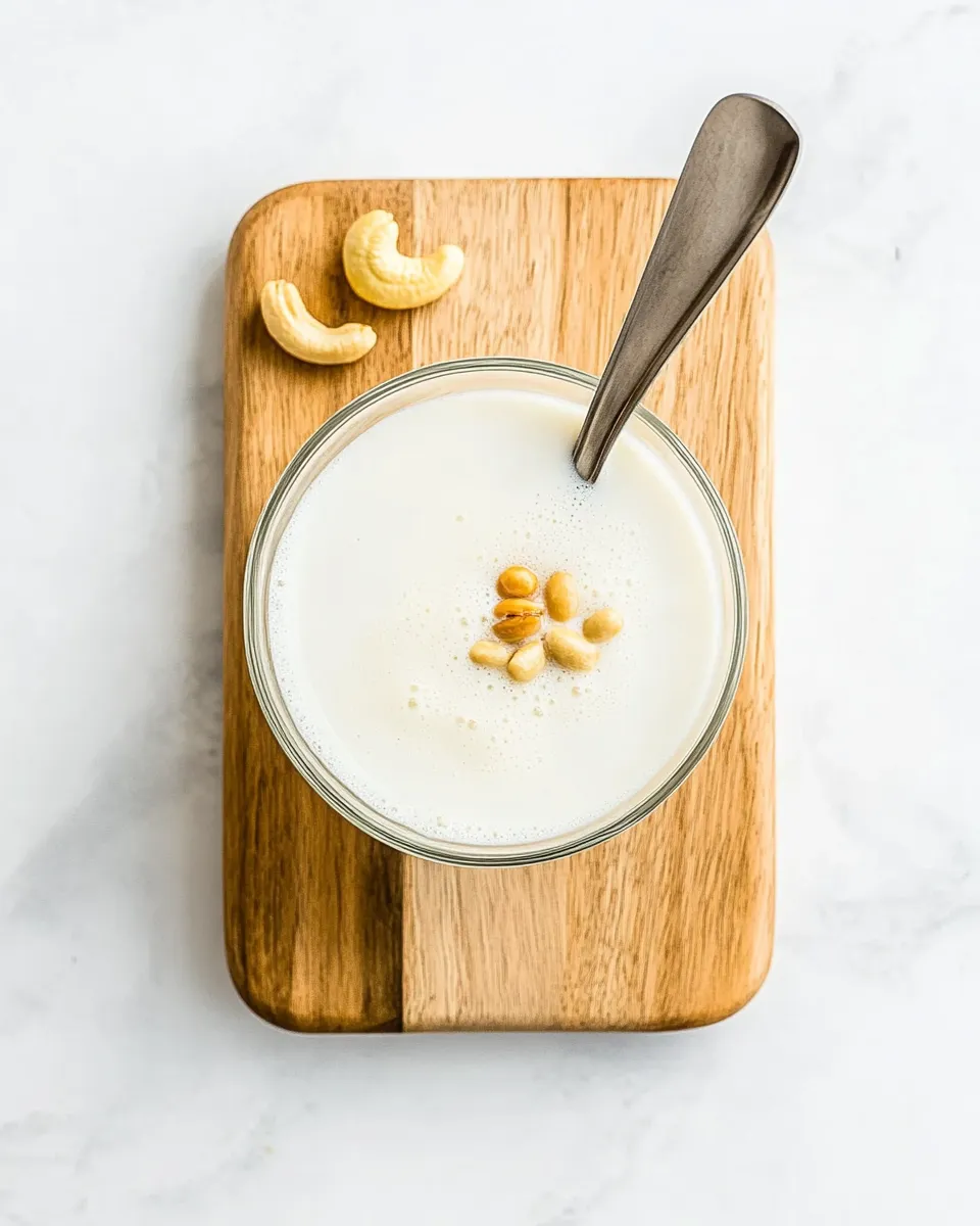 Homemade Cashew Milk Recipe (10 Mins) photo