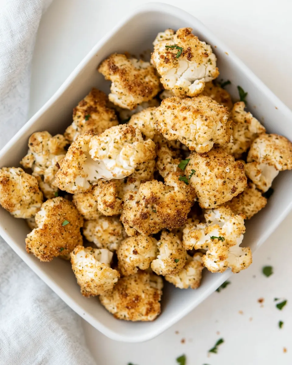 Homemade Cauliflower Popcorn photo