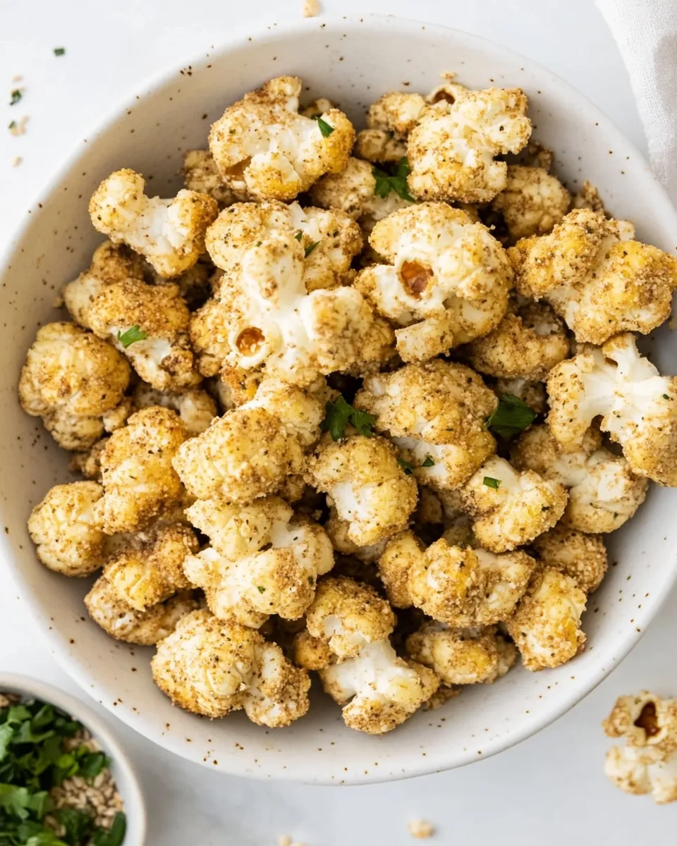 Easy Cauliflower Popcorn recipe photo