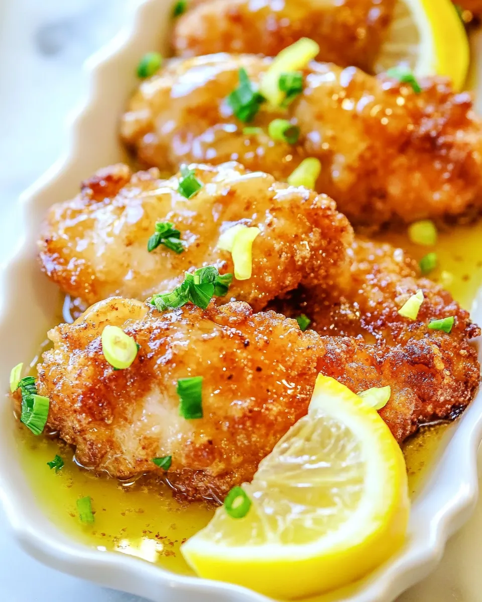 Easy Cheesecake Factory Honey Truffle Chicken Copycat photo