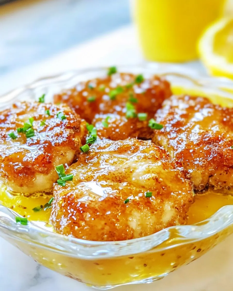 Delicious Cheesecake Factory Honey Truffle Chicken Copycat image