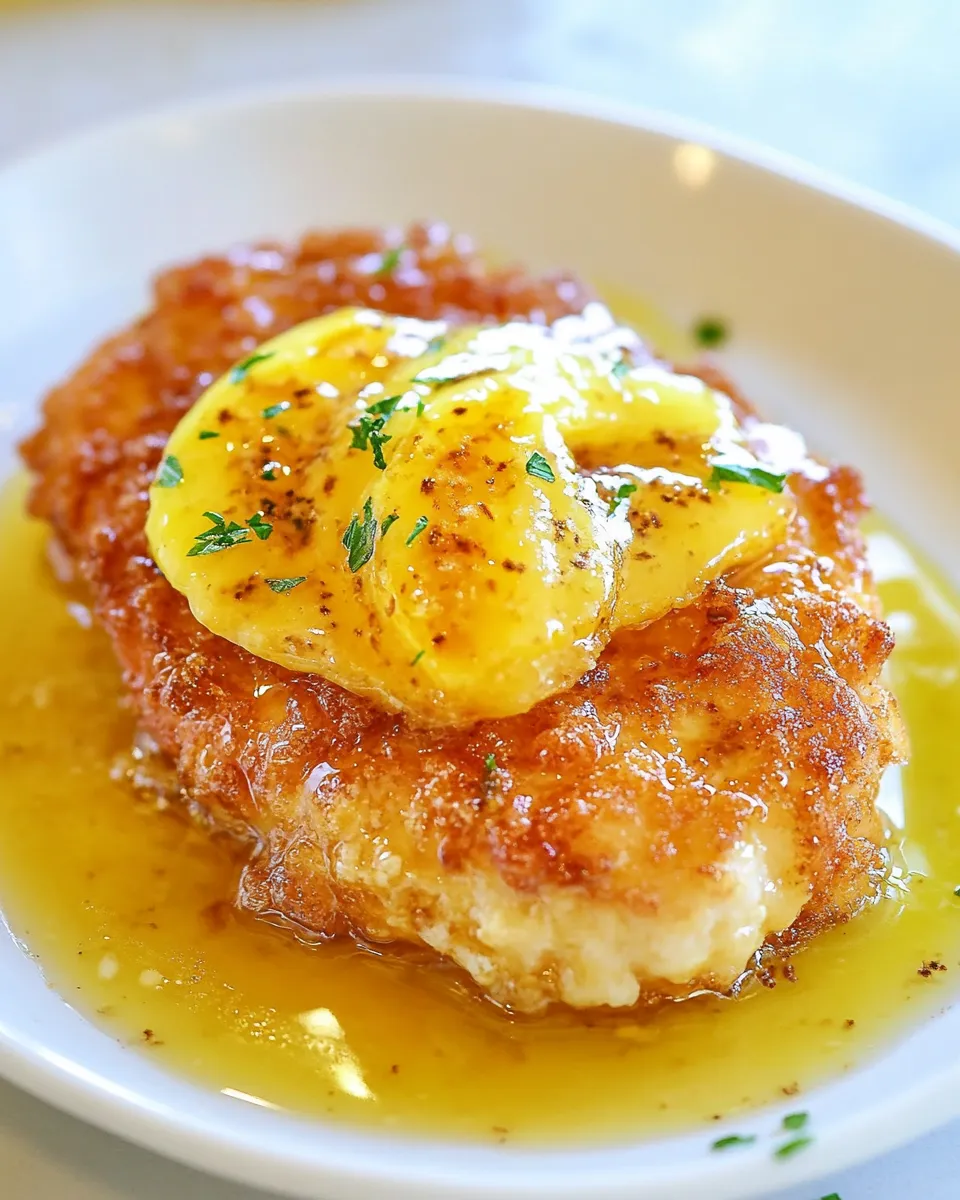 Savory Cheesecake Factory Honey Truffle Chicken Copycat shot