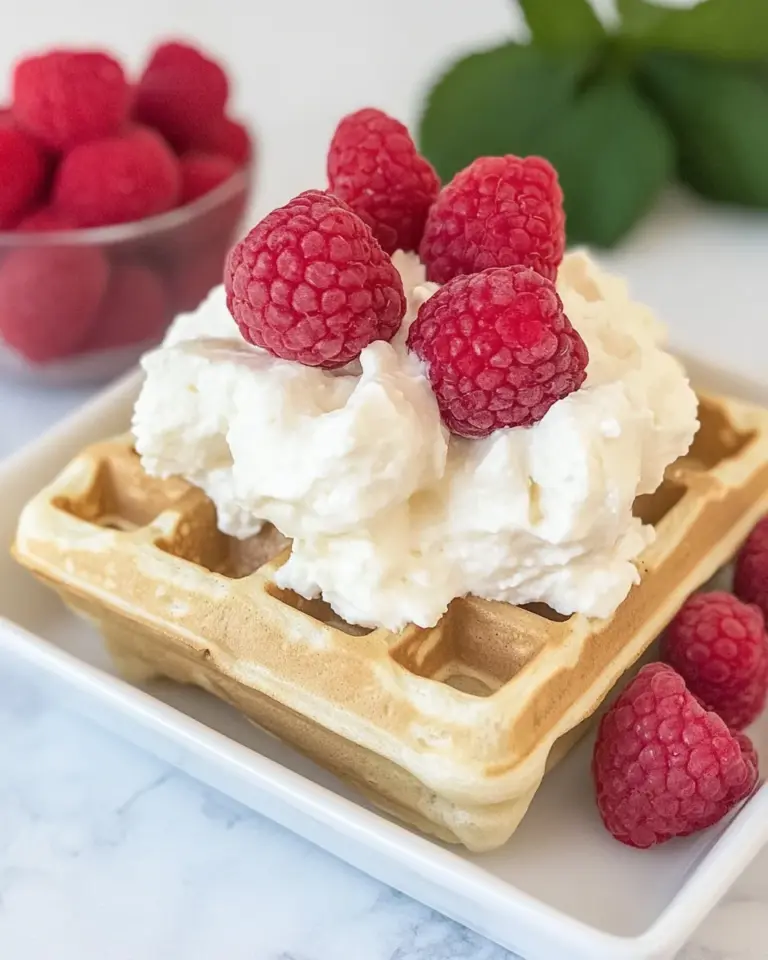 Homemade Cheesecake Waffles photo