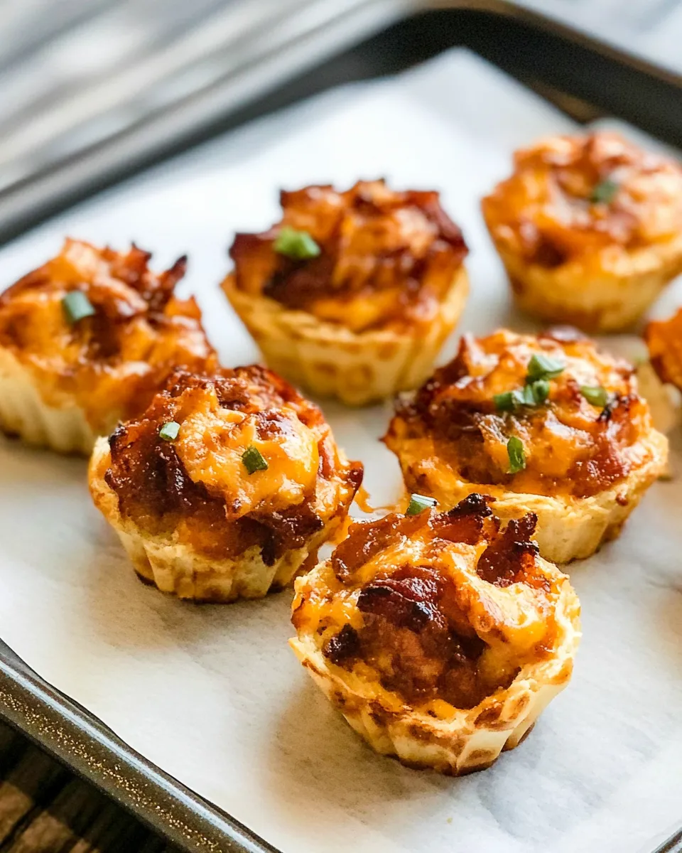 Homemade Cheesy BBQ Brisket Bites photo