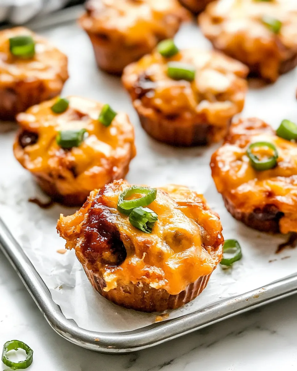 Easy Cheesy BBQ Brisket Bites recipe photo