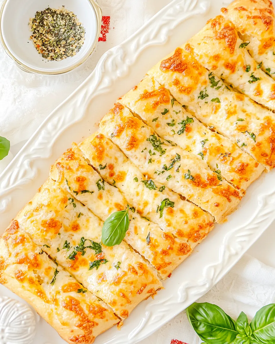 Delicious Cheesy Bread Recipe with Pizza Dough recipe photo