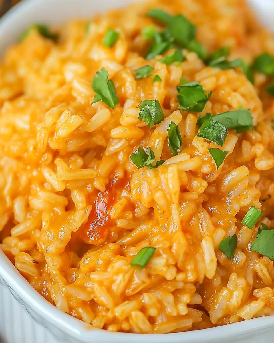 Delicious Cheesy Enchilada Rice image