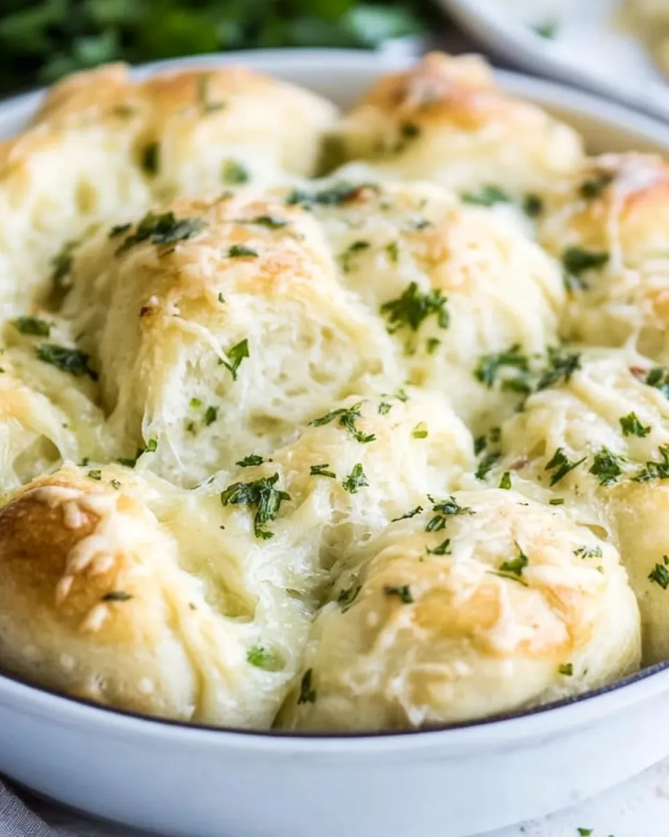 Easy Cheesy Garlic Skillet Rolls photo