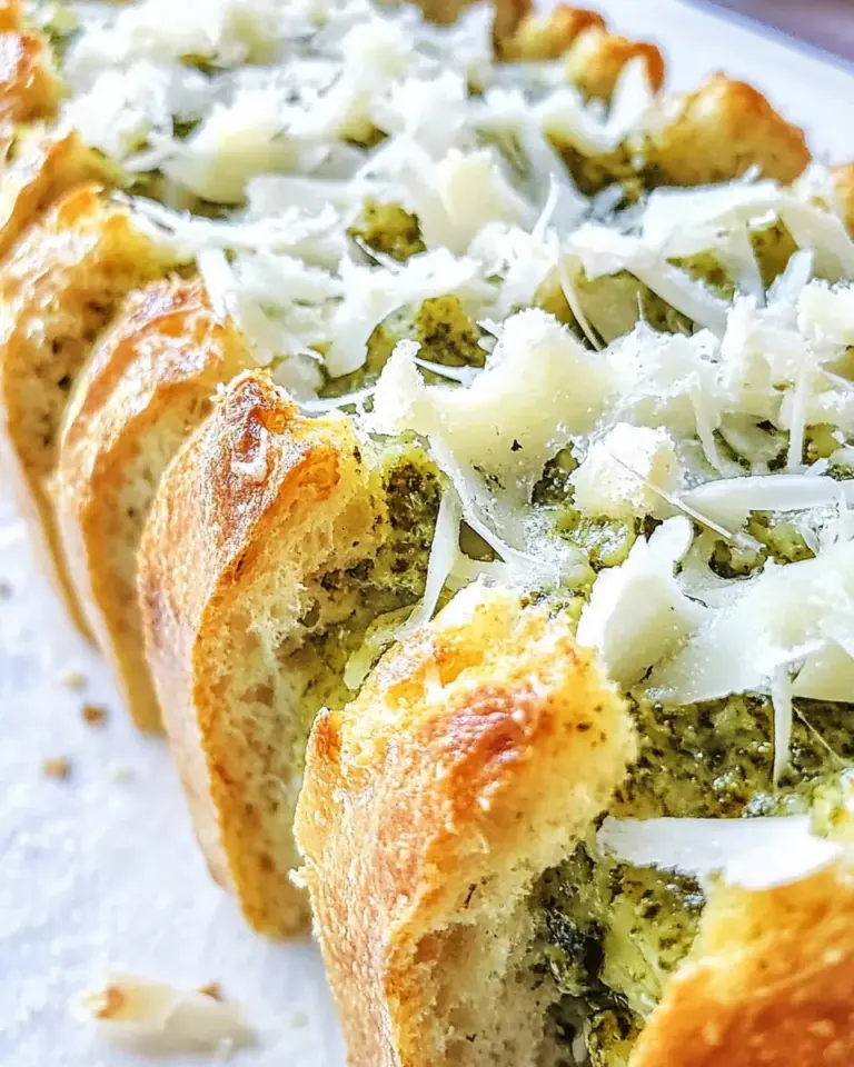 Easy Cheesy Pesto Crack Bread photo