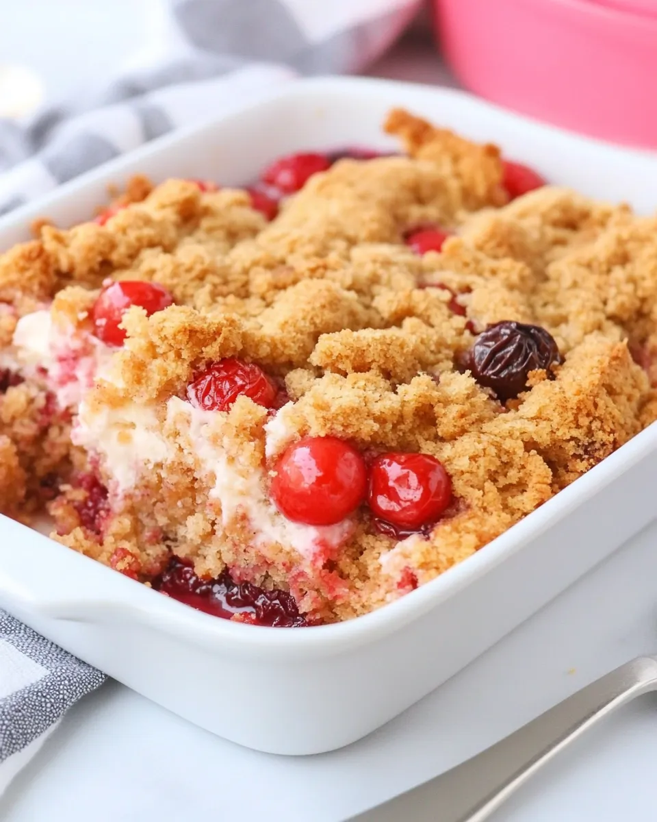 Classic Cherry Dump Cake Recipe image