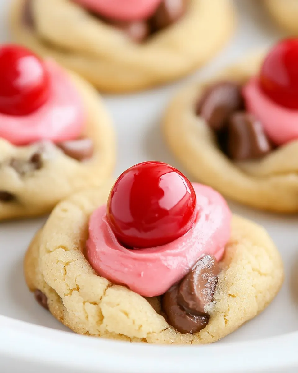 Classic Cherry Kiss Cookies image