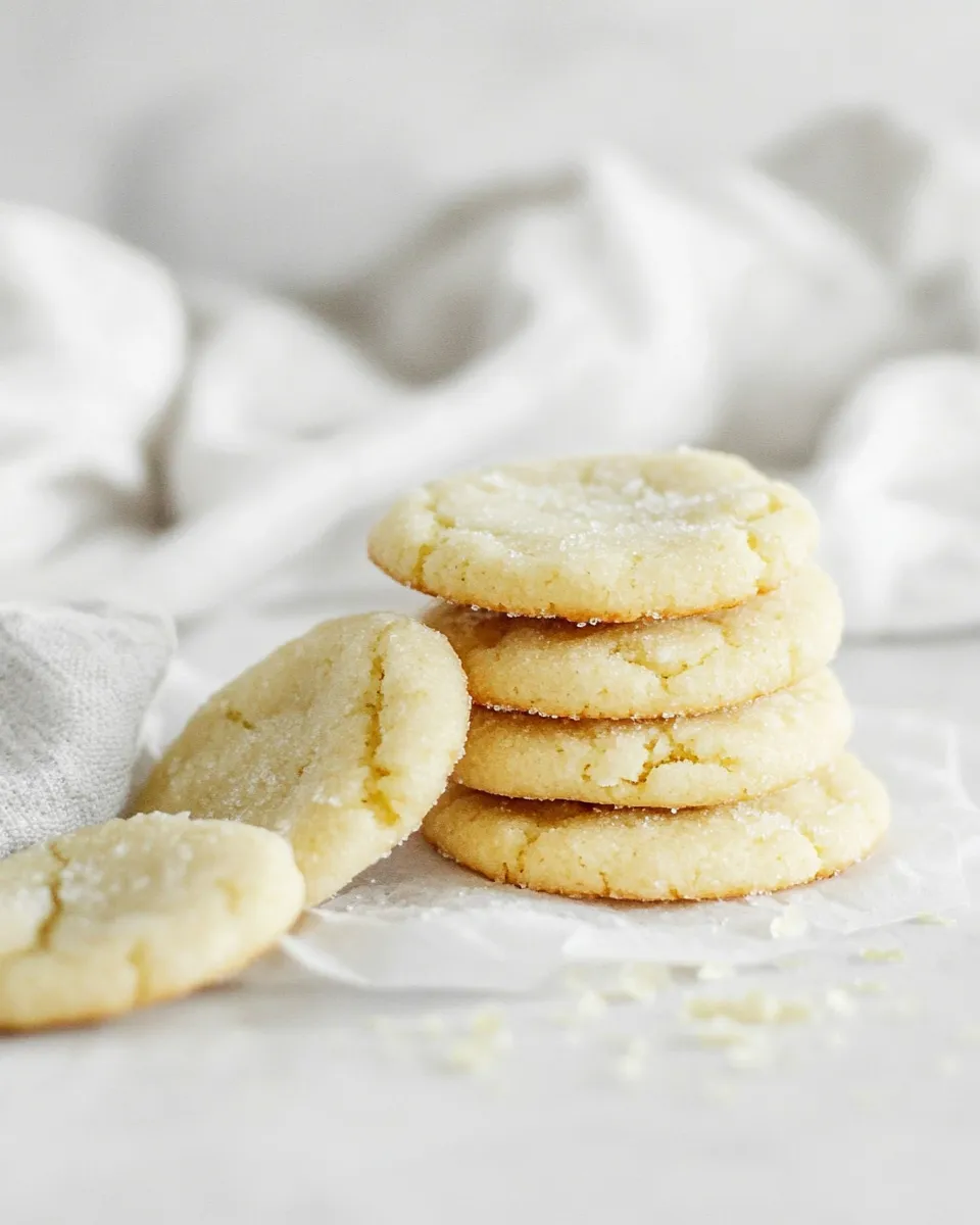 Delicious Chewy Lime Sugar Cookies image