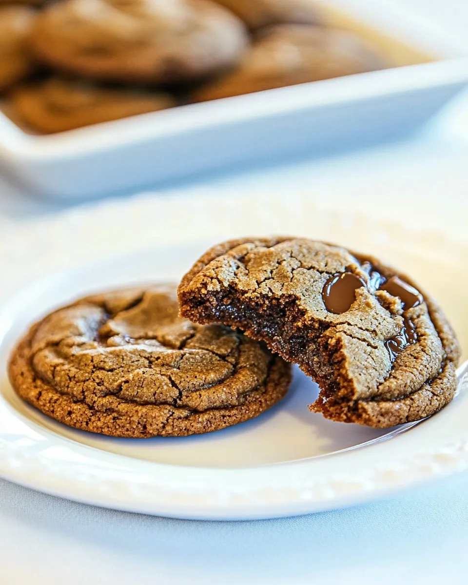 Classic Chewy Molasses Chocolate Chip Cookies image