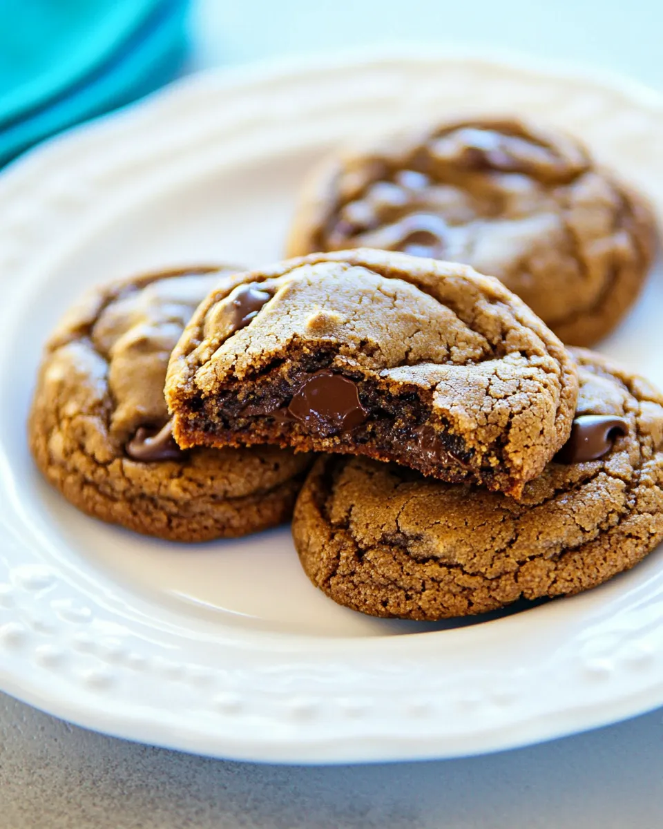 Easy Chewy Molasses Chocolate Chip Cookies recipe photo