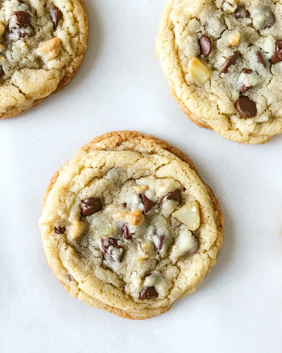 Tasty Chewy Potato Chip Chocolate Chip Cookies. dish image