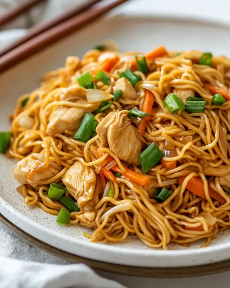 Homemade Chicken Chow Mein photo