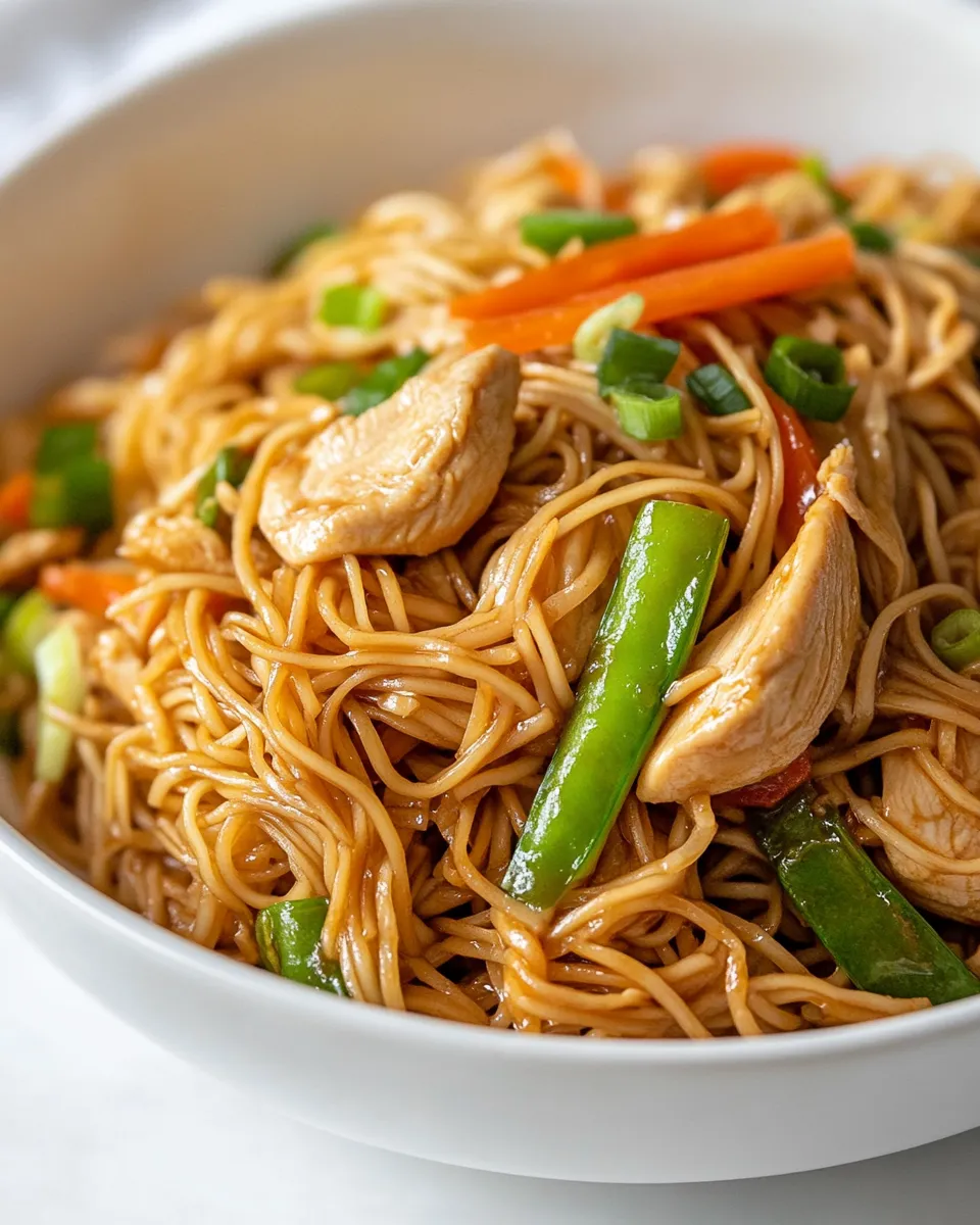 Classic Chicken Chow Mein image
