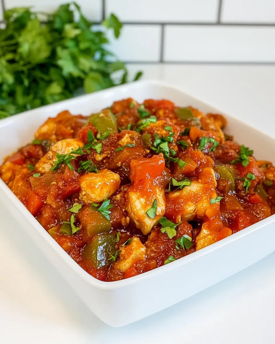 Easy Chicken Creole recipe photo