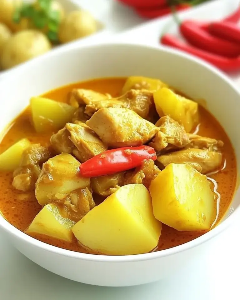 Homemade Chicken Curry with Potatoes photo