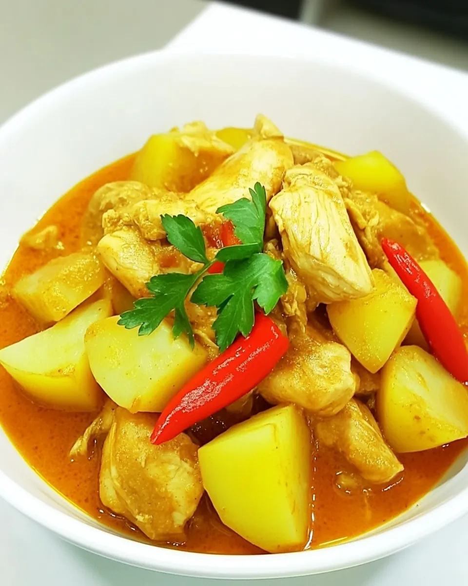 Classic Chicken Curry with Potatoes image