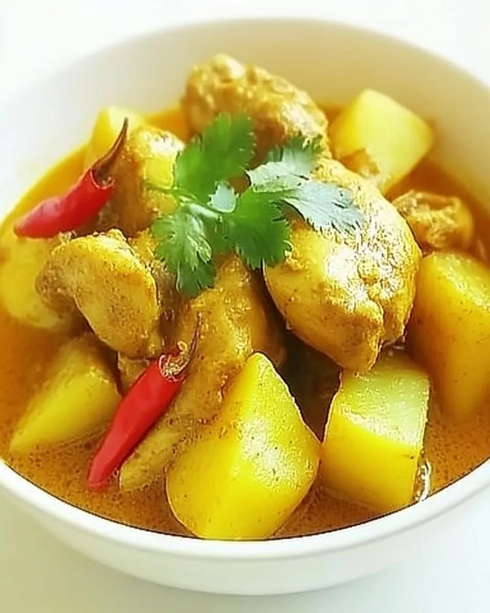 Easy Chicken Curry with Potatoes recipe photo