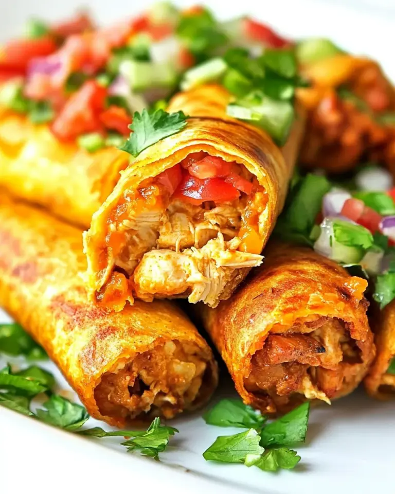 Homemade Chicken Flautas Recipe photo