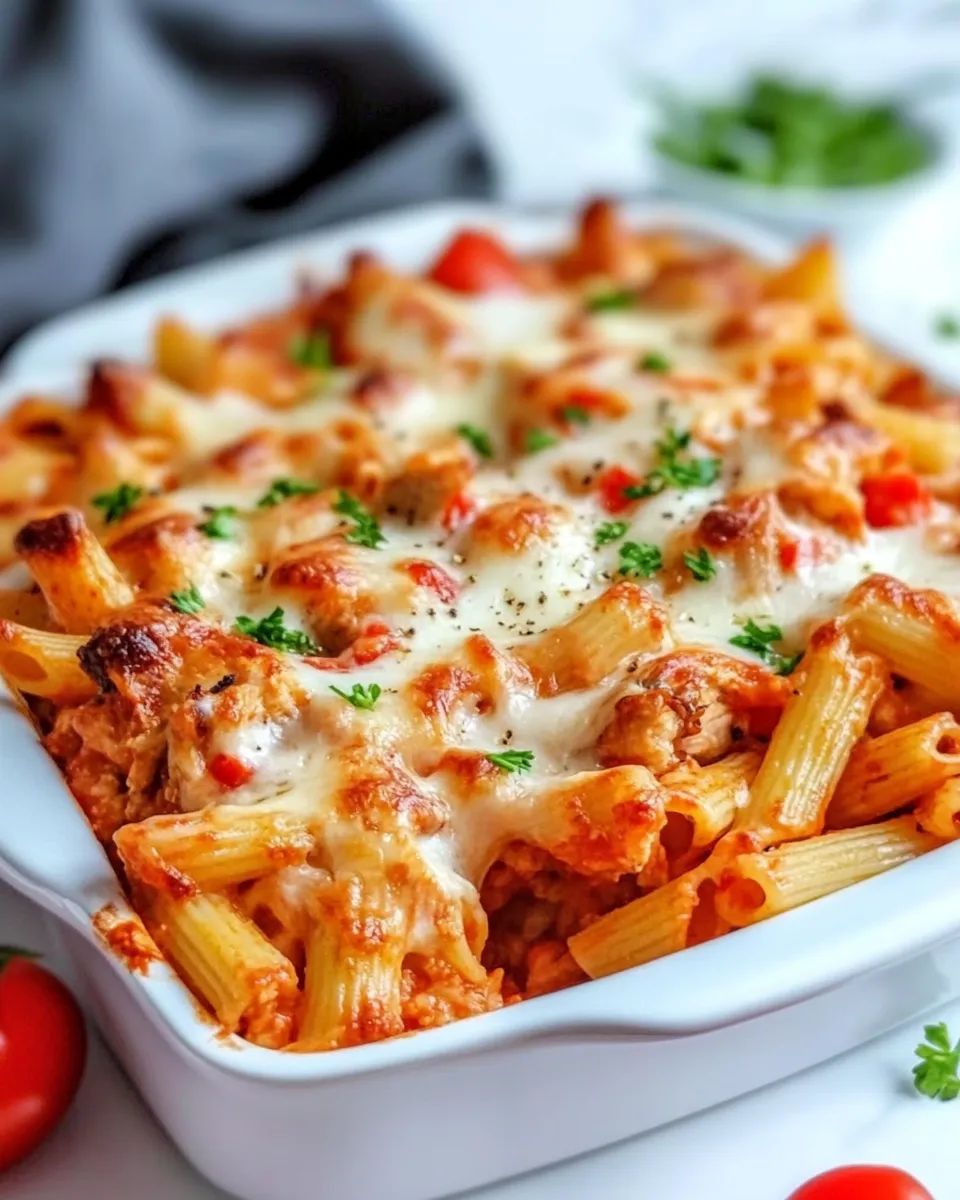 Homemade Chicken Pasta Bake photo