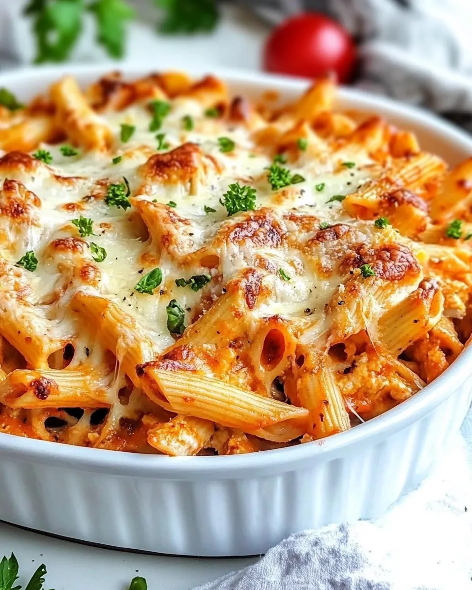 Easy Chicken Pasta Bake recipe photo
