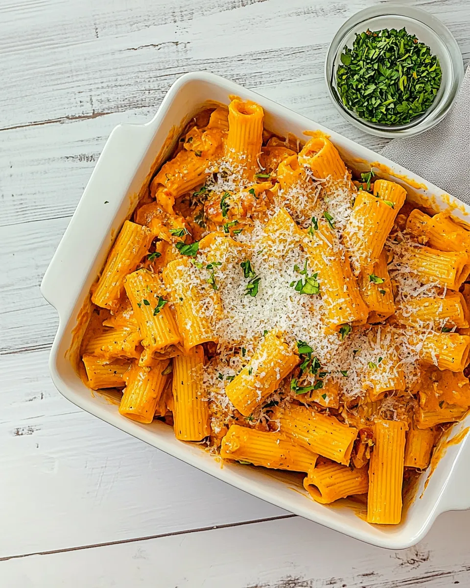 Homemade Chicken Rigatoni photo