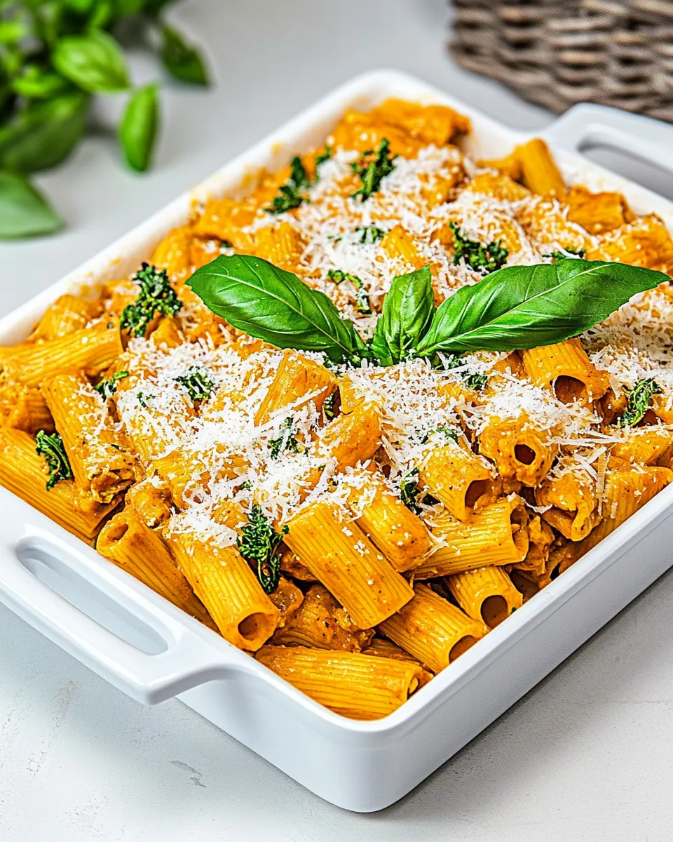 Easy Chicken Rigatoni recipe photo
