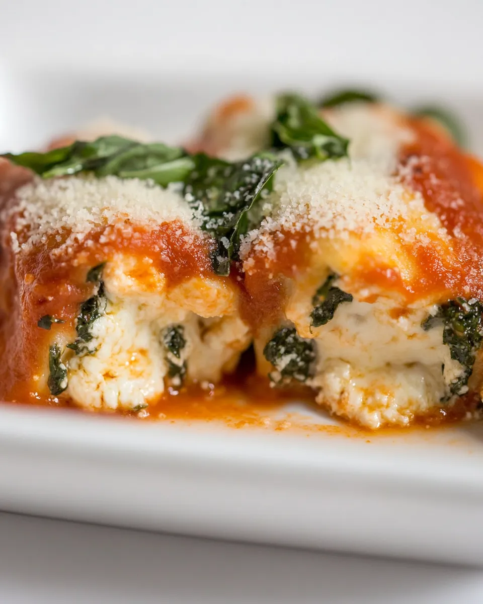 Easy Chicken Rollatini Parmesan recipe photo