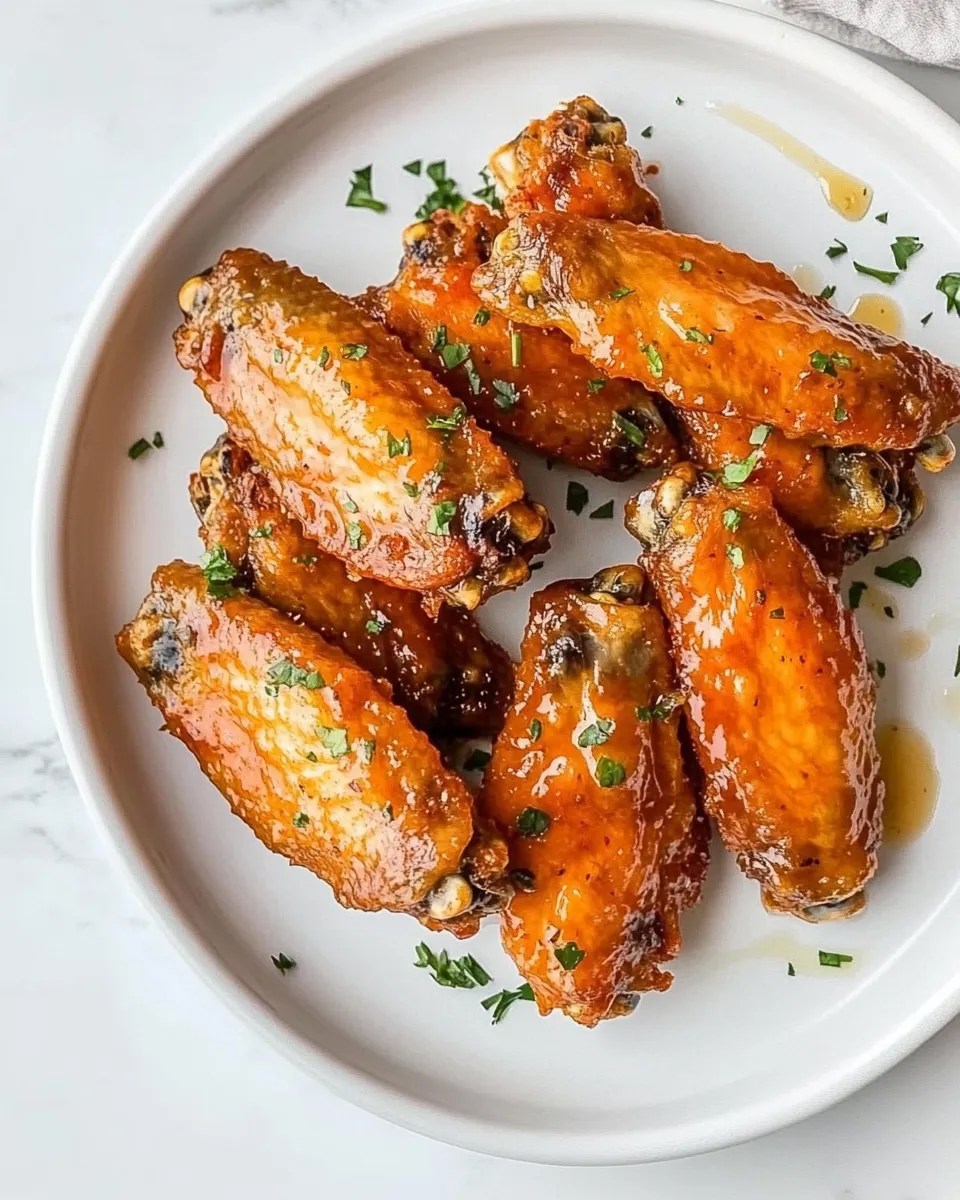 Delicious Chicken Wings shot