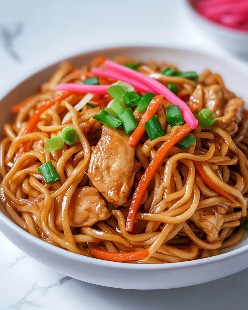 Classic Chicken Yakisoba image