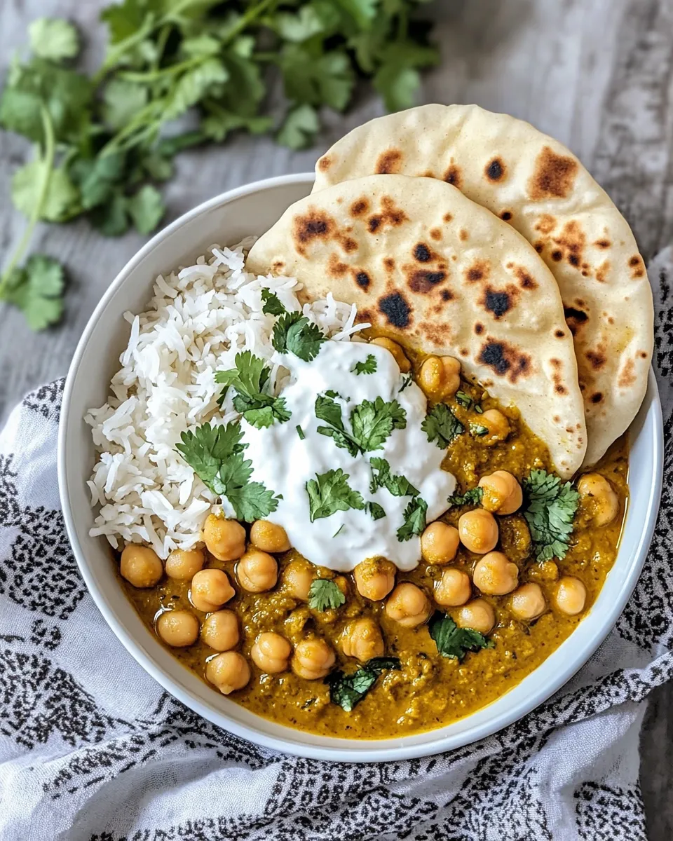 Quick Chickpea Korma (in 25 mins) recipe photo